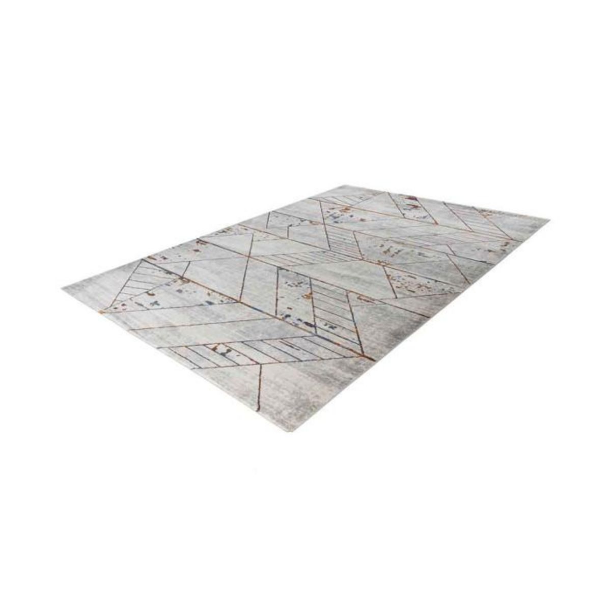 Paris Prix Tapis Déco Tissé Abstrait  Lorin II  Gris