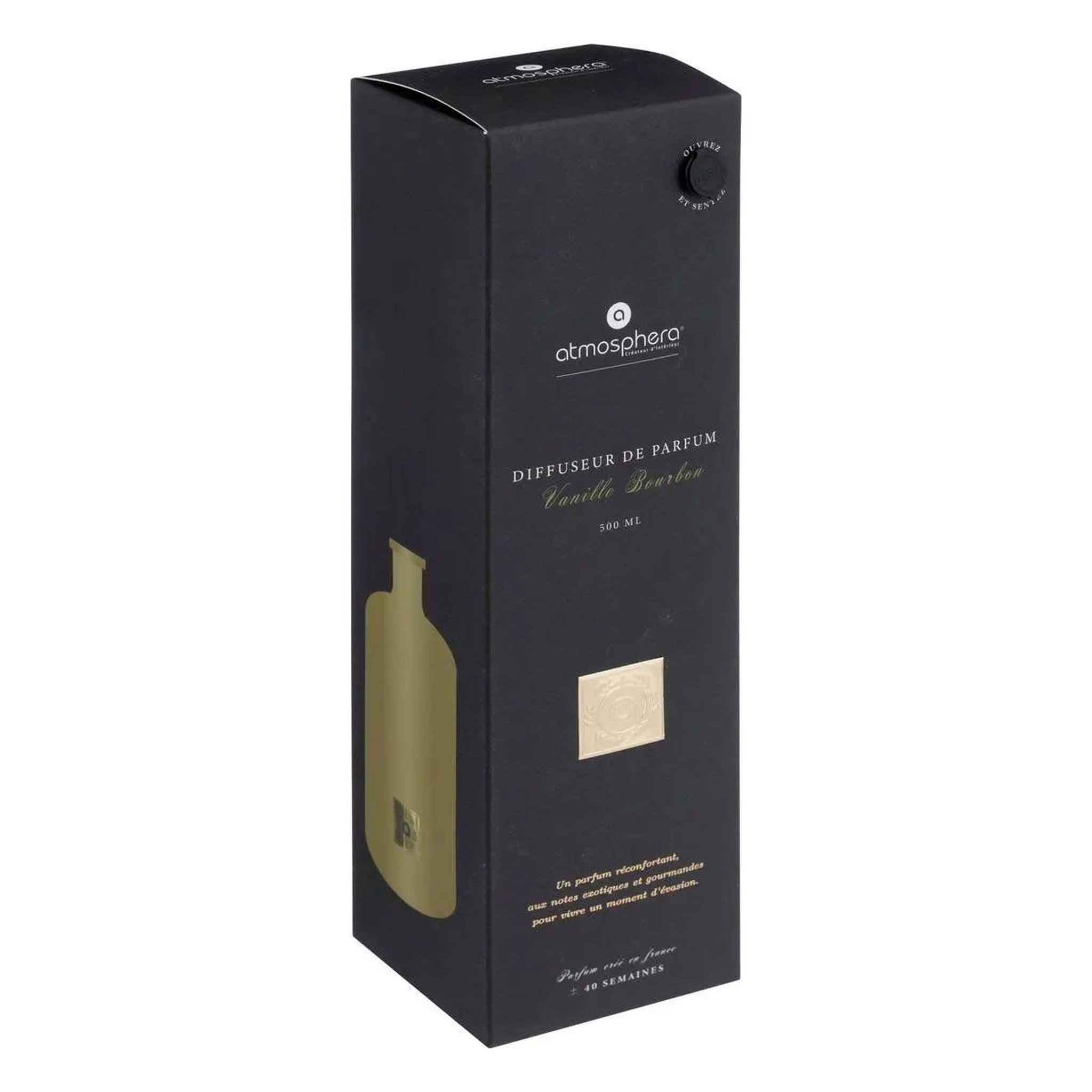 Voir la diapositive 2 : ATMOSPHERA Diffuseur de parfum  enzo  500ml vanille bourbon