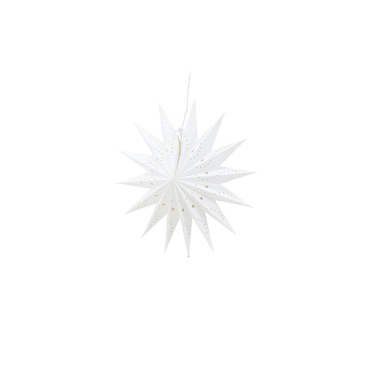 Paris Prix Lampe Suspension Déco  Lindvallen  51cm Blanc