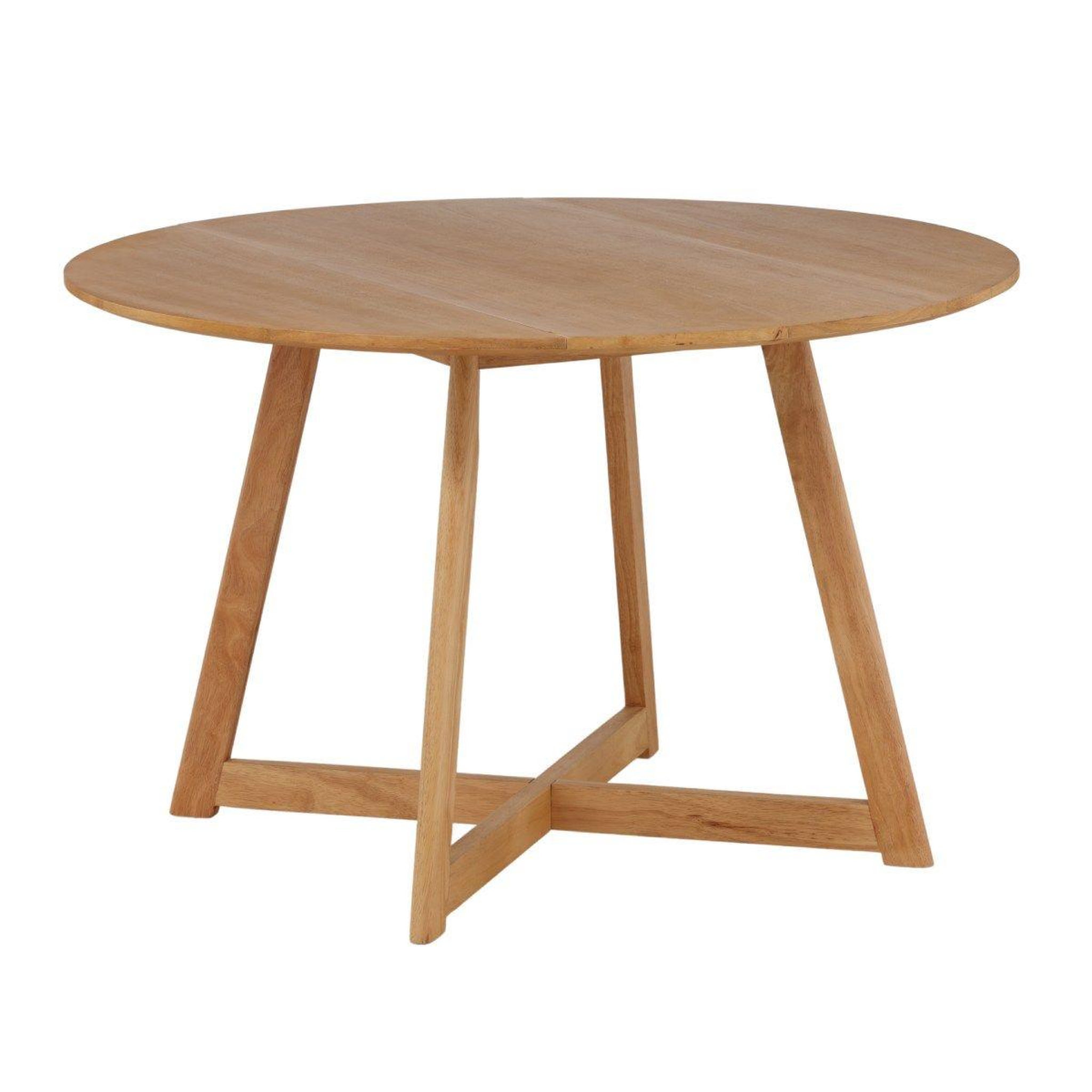Paris Prix Table à manger ronde  yakidon  120cm marron