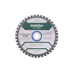 METABO SAS Lame de scie circ. Classic  Steel Cut  HW/CT 165x20, 40 FZFA/FZFA 4°