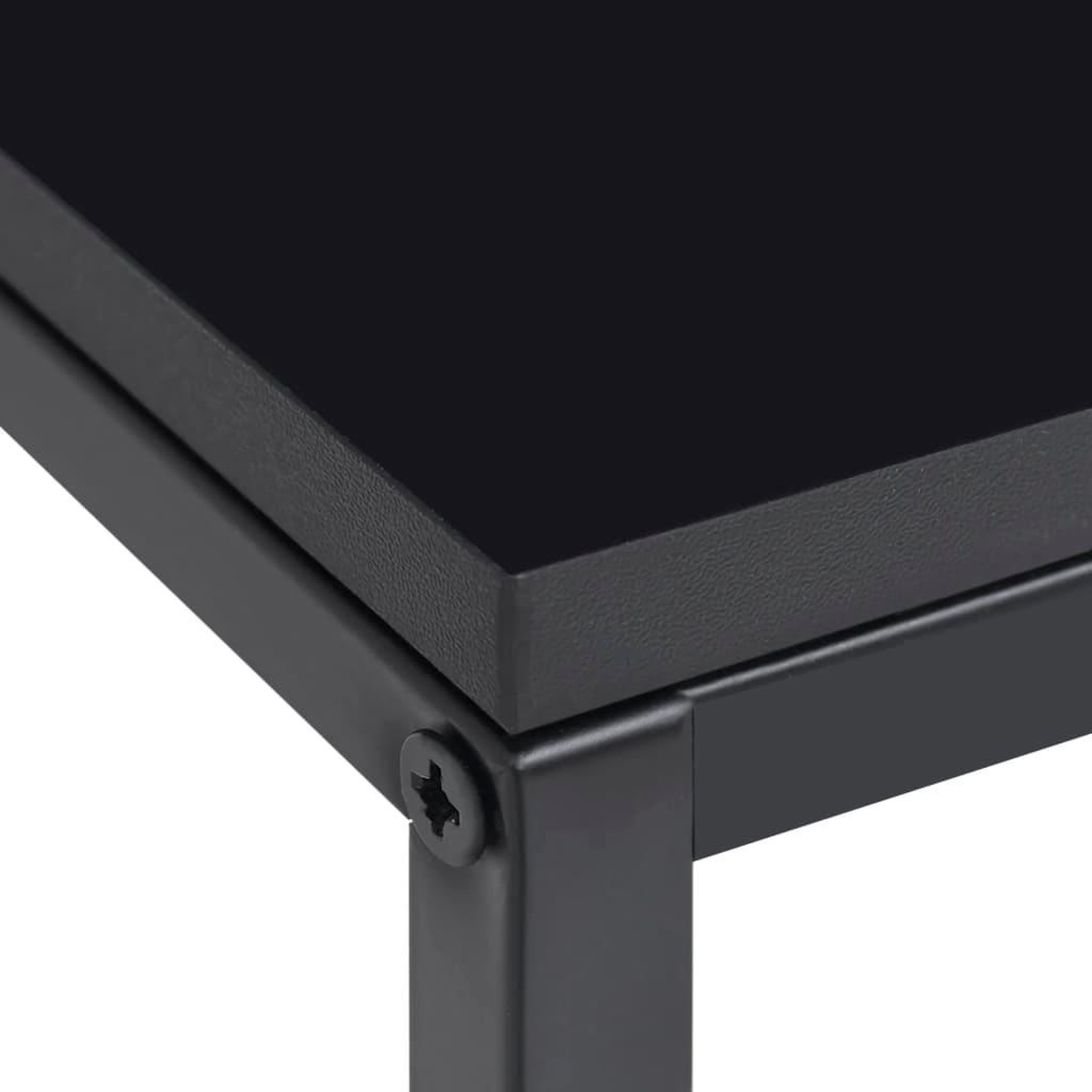 Voir la diapositive 5 : VIDAXL Tables d'appoint 2 pcs Noir Acier