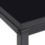 Voir la diapositive 5 : VIDAXL Tables d'appoint 2 pcs Noir Acier
