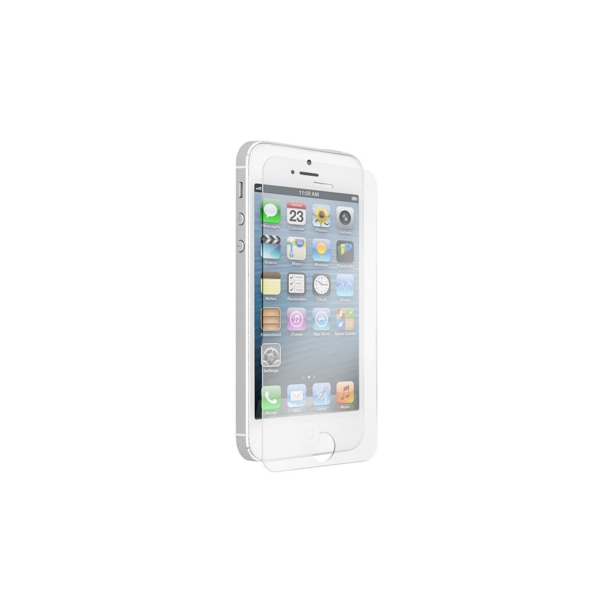 amahousse Vitre protection d'écran iPhone 5 / 5S / 5C / SE 2016 en verre trempé