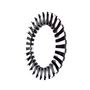 Voir la diapositive 4 : Paris Prix Miroir Mural Design  Apollon  80cm Argent & Noir