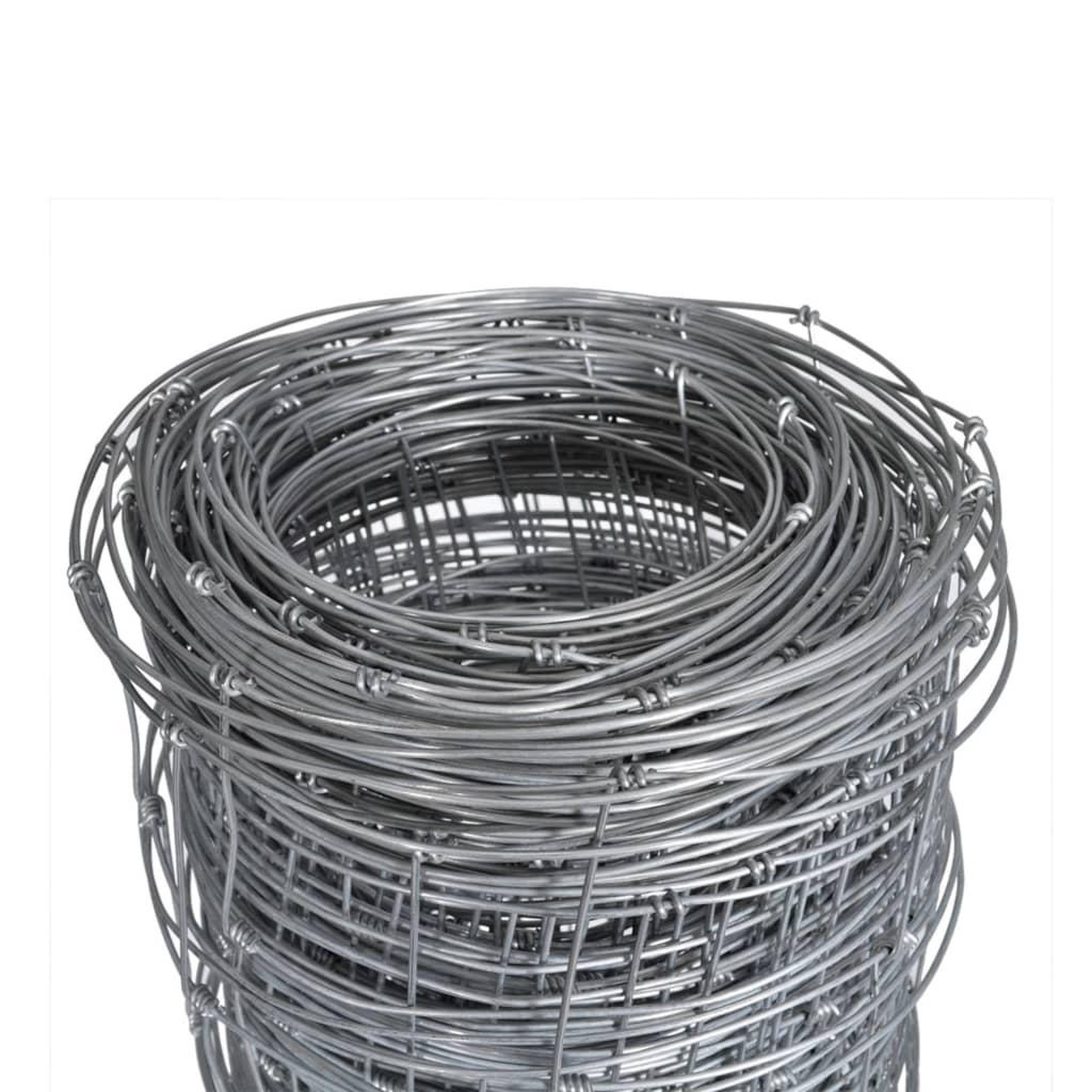 Voir la diapositive 3 : VIDAXL Cloture de jardin Acier galvanise 50x1,2 m Argente