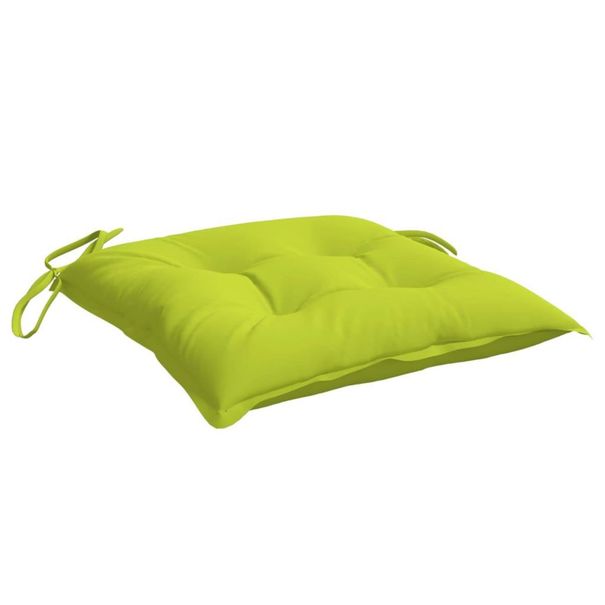 VIDAXL Coussins de palette lot de 6 vert brillant 50x50x7 cm