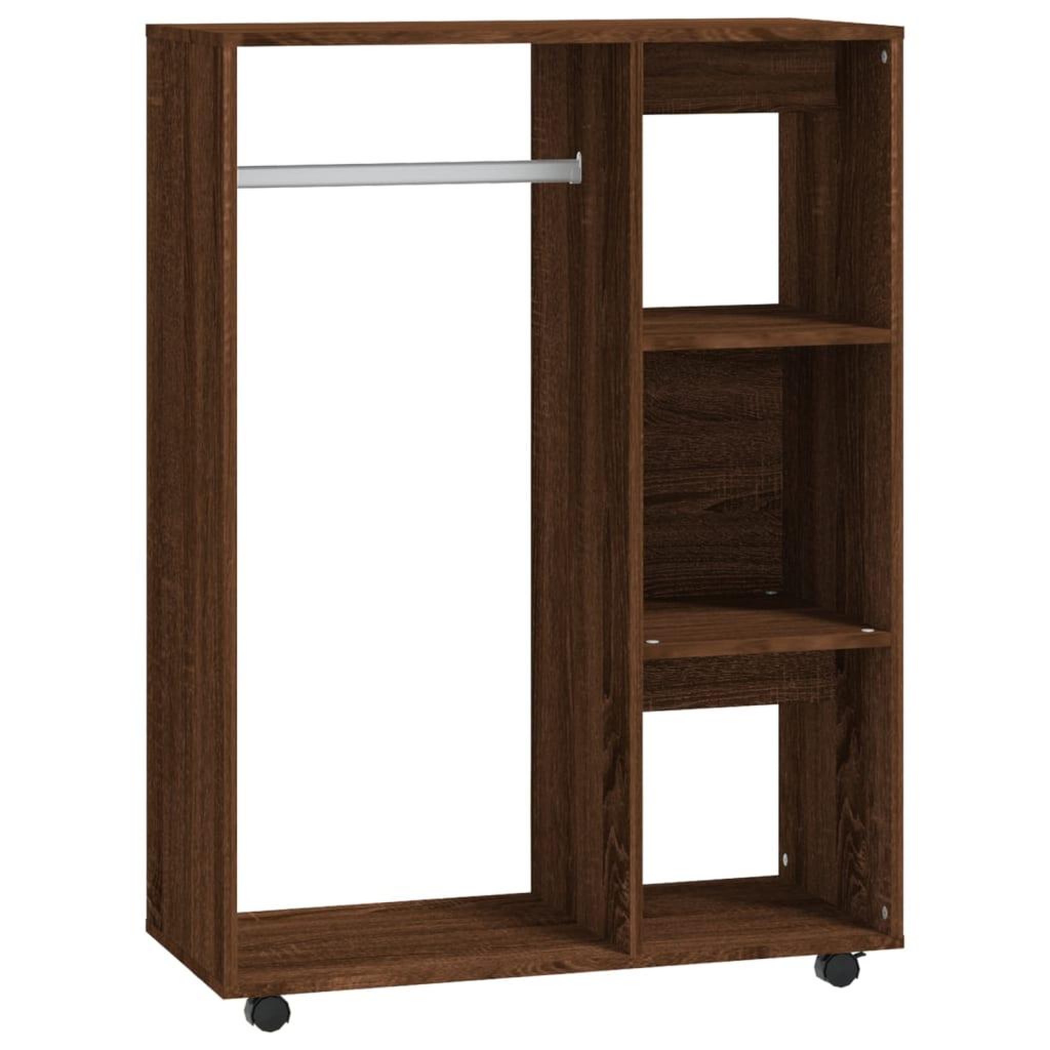 Voir la diapositive 2 : VIDAXL Garde-robe Chene marron 80x40x110 cm Bois d'ingenierie