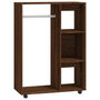 Voir la diapositive 2 : VIDAXL Garde-robe Chene marron 80x40x110 cm Bois d'ingenierie