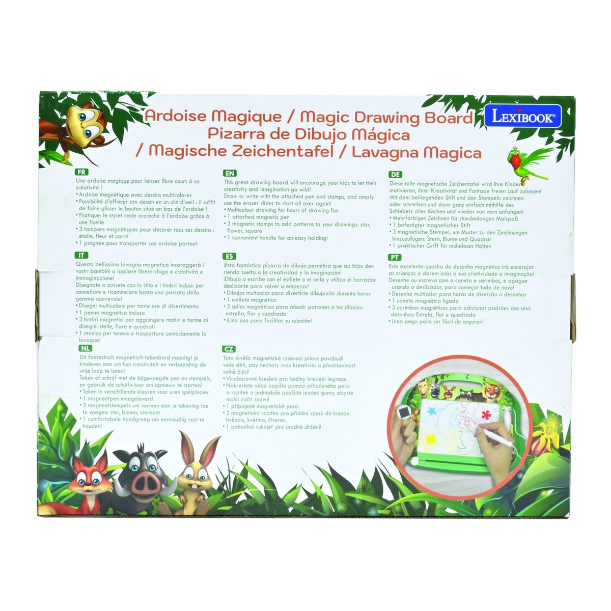 Lexibook Ardoise Magique Les Animaux