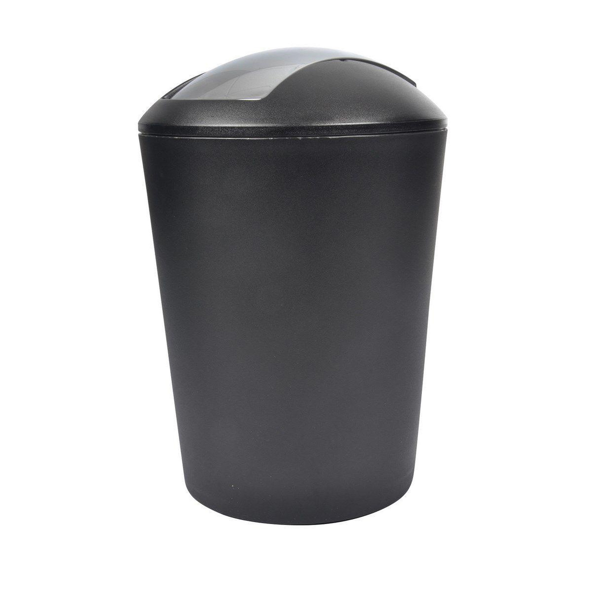 Douceur d'Intérieur Poubelle à bascule  vitamine ii  5l noir