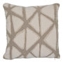Voir la diapositive 1 : ATMOSPHERA Coussin Déco Jacquard  Dune  40x40cm Beige