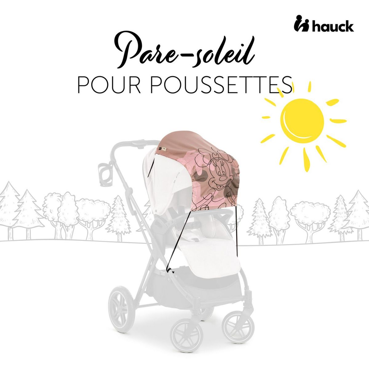 HAUCK Pare soleil de poussette Pushchair Sunshade