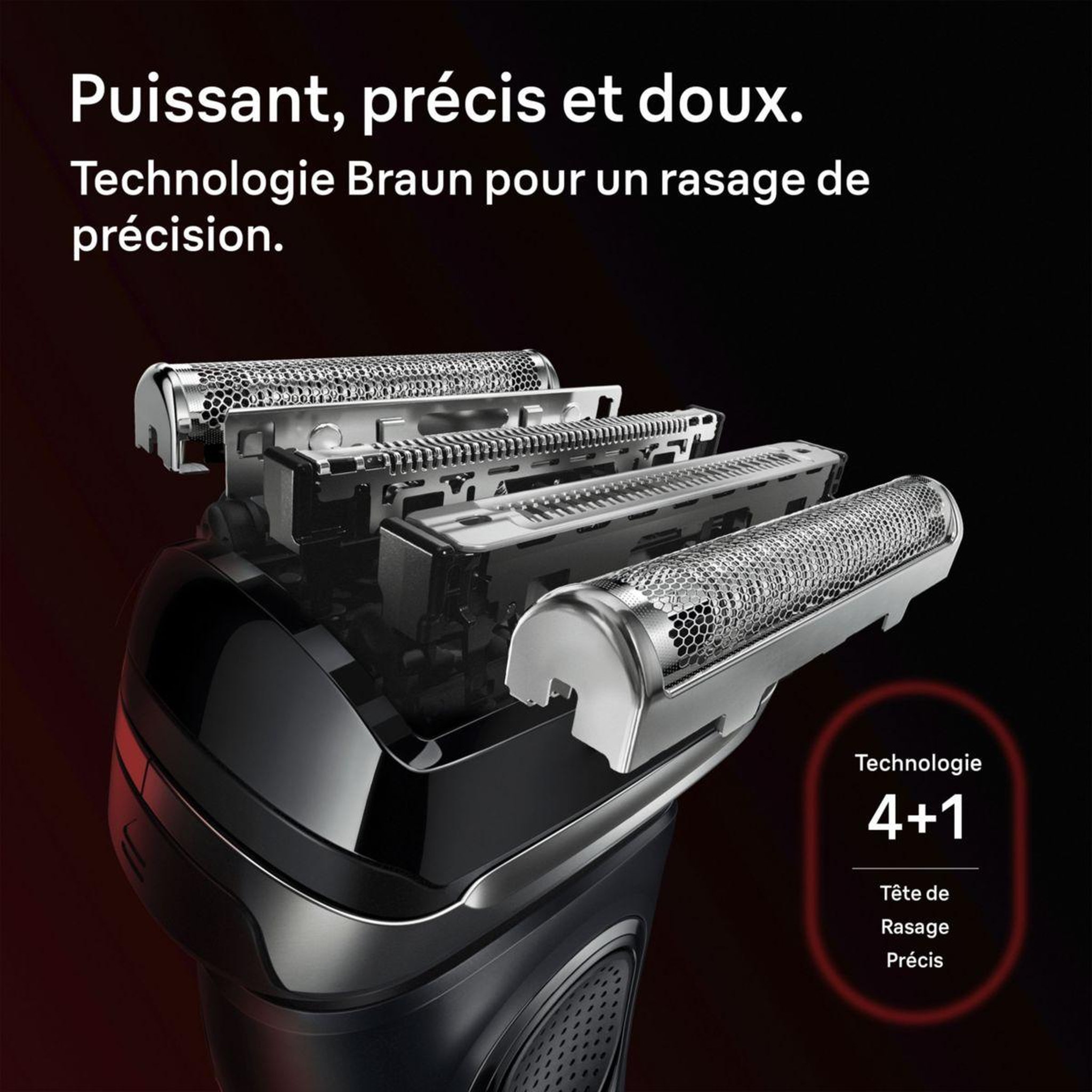 Voir la diapositive 3 : BRAUN Rasoir électrique Serie S9110 Sport