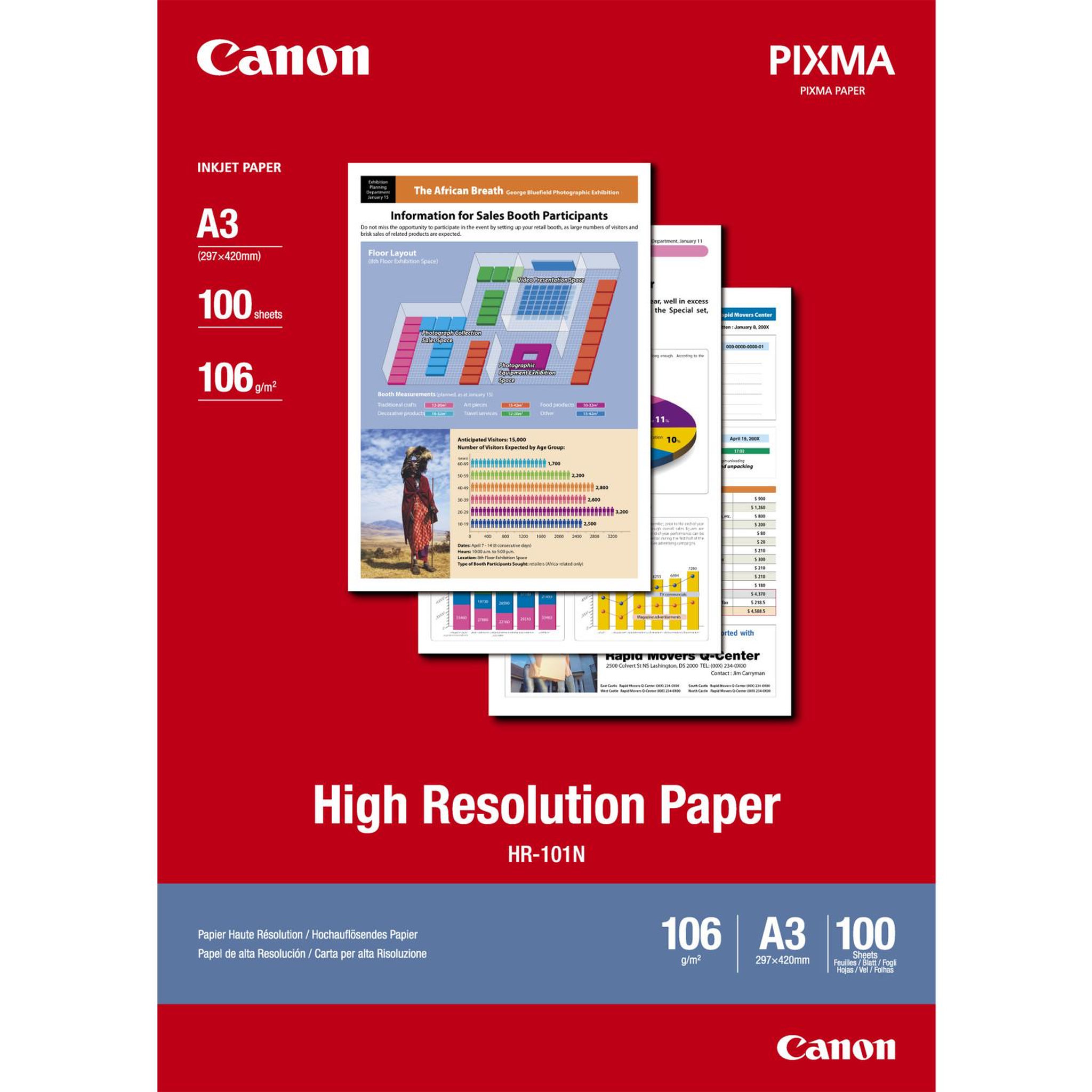 Canon Canon 1033a005 papier jet d'encre a3 (297x420 mm)