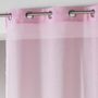 Voir la diapositive 2 : Paris Prix Rideau Voilage  Telma  140x280cm Rose