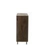 Voir la diapositive 4 : Paris Prix Commode 2 Portes  Pino  104cm Marron