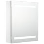 Voir la diapositive 1 : VIDAXL Armoire de salle de bain a miroir LED 50x13,5x60 cm