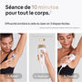 Voir la diapositive 3 : BRAUN Epilateur lumière pulsée IPL PL5052 Silk-expert pro 5, 1 tête, 1 rasoir gilette Venus, 1 pochette