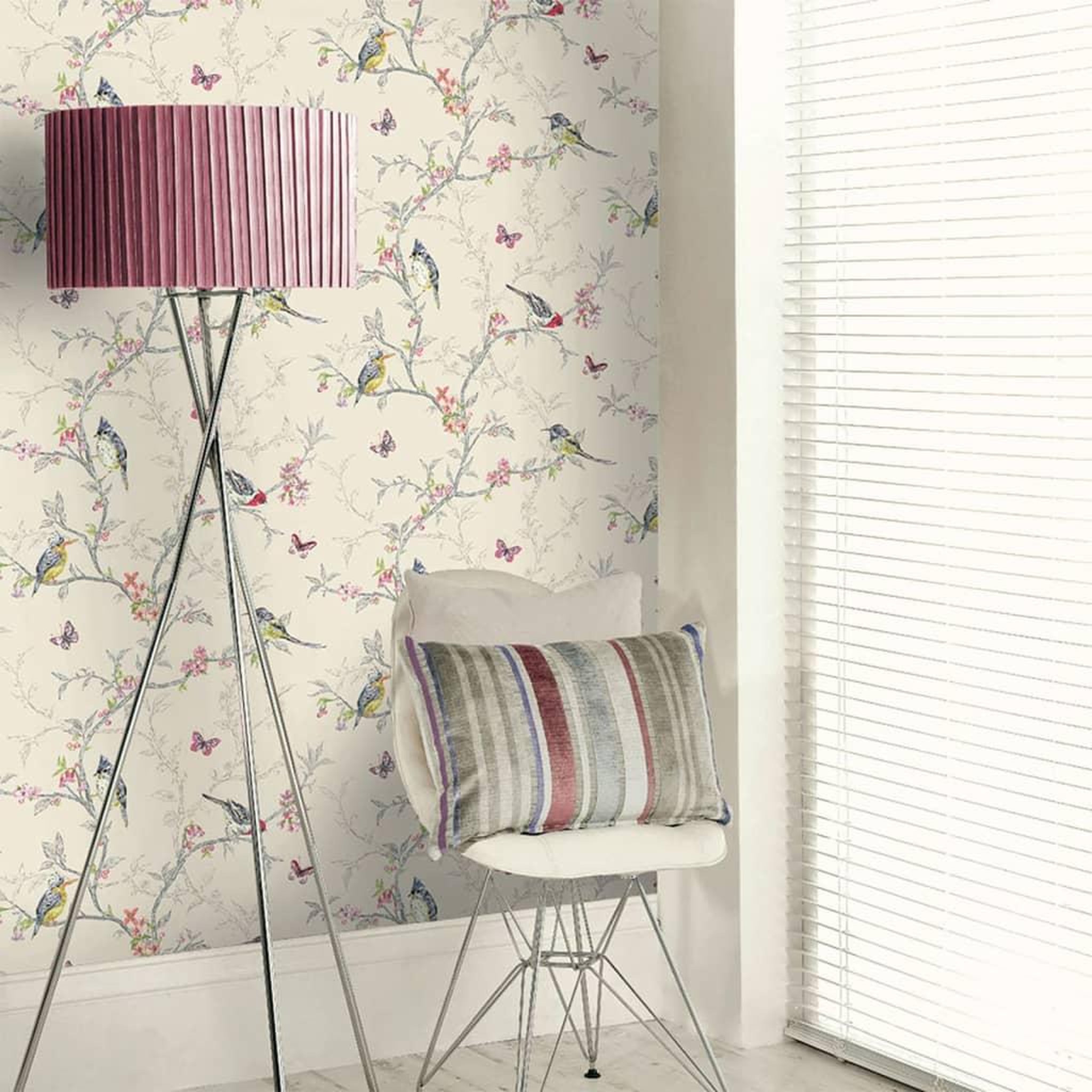Voir la diapositive 1 : DUTCH WALLCOVERINGS DUTCH WALLCOVERINGS Papier peint Phoebe Beige