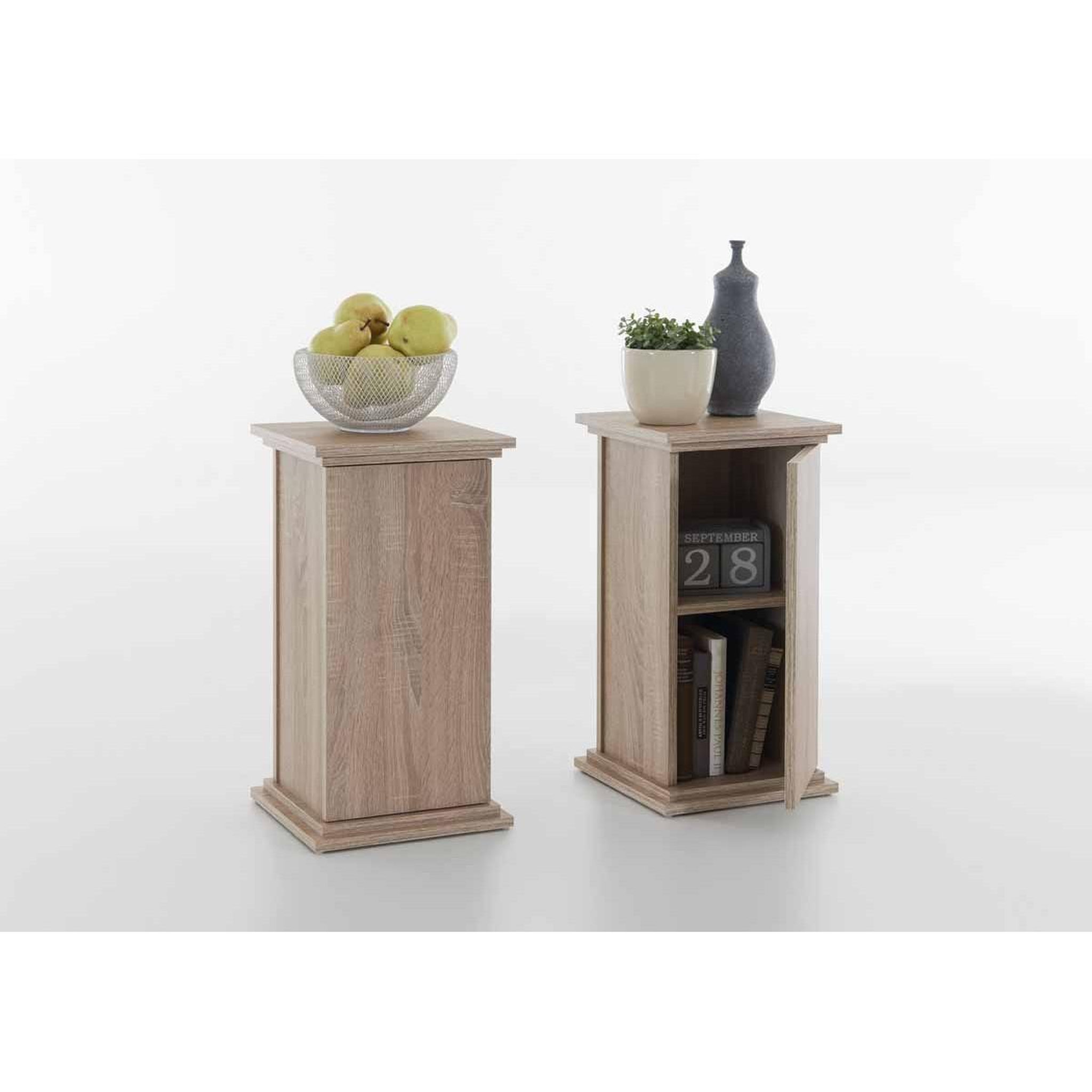 Voir la diapositive 4 : Paris Prix Étagère 2 niveaux vintage  wyon  57cm chêne