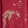 Voir la diapositive 2 : INEXTENSO T-shirt manches longues licorne fille