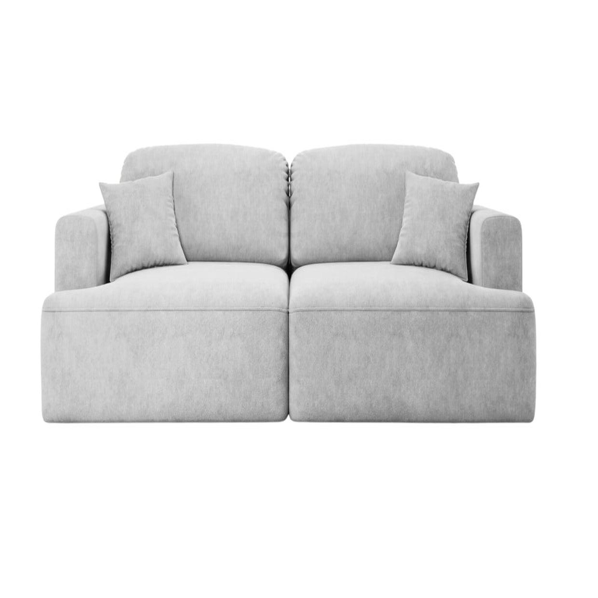 Voir la diapositive 1 : CASANOVA PARIS Chiara - canapé droit convertible tissu velours 3 places