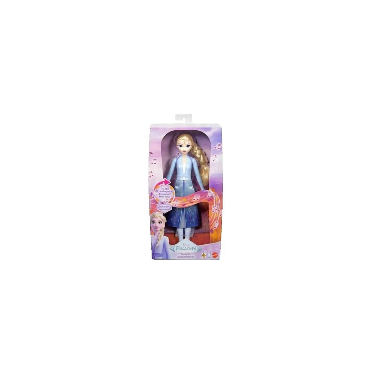 MATTEL Poupée Mattel Elsa bleue