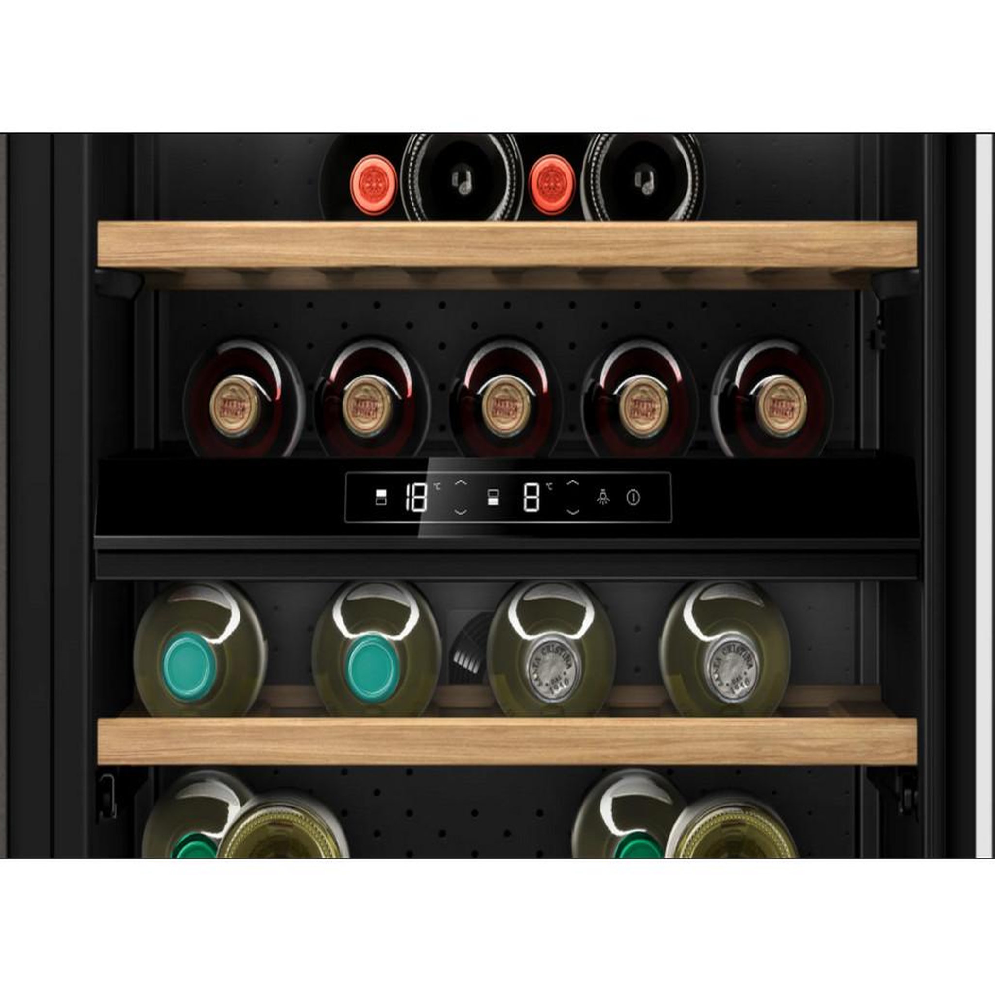 Voir la diapositive 3 : Neff Cave à vin encastrable multizones 44 bouteilles - ku9213hg0