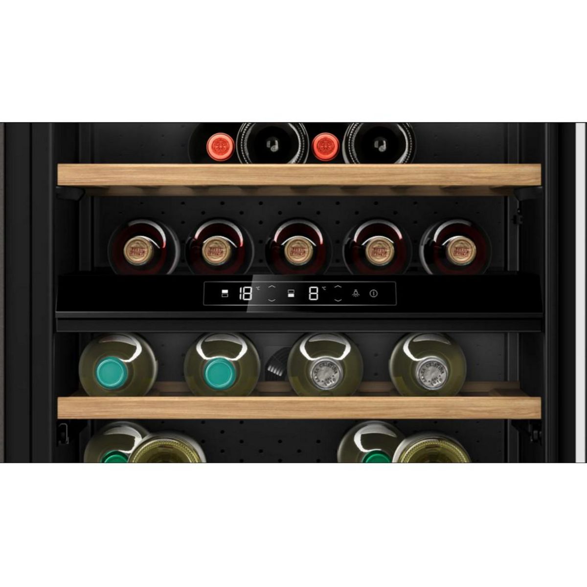 Neff Cave à vin encastrable multizones 44 bouteilles - ku9213hg0