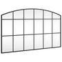Voir la diapositive 2 : VIDAXL Miroir mural noir 100x60 cm arche fer