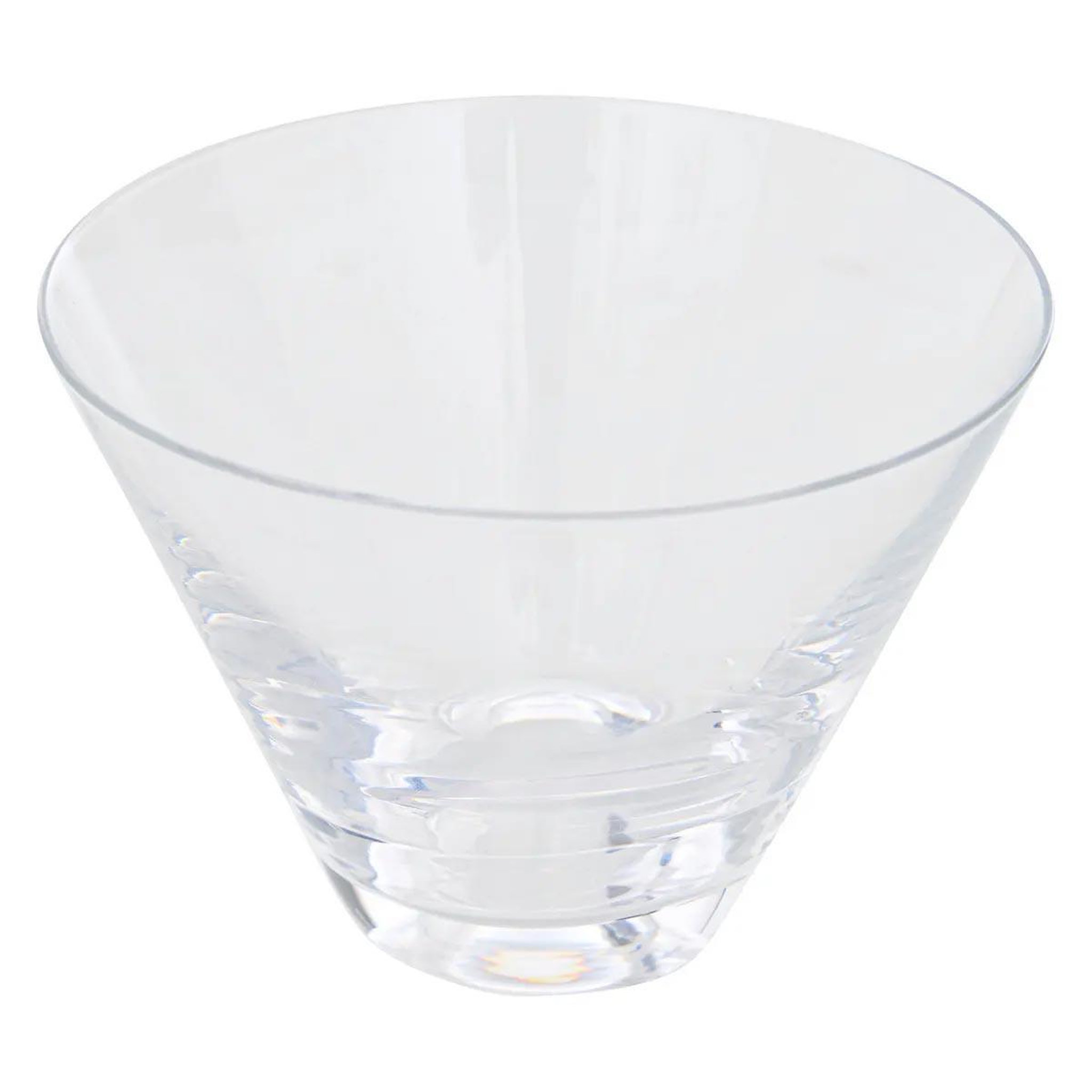 Voir la diapositive 2 : SECRET DE GOURMET Lot de 6 Coupelles Coniques  Japan  40cl Transparent