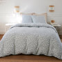 Voir la diapositive 1 : BATON ROUGE Parure housse de couette 100% gaze de coton imprimé edana
