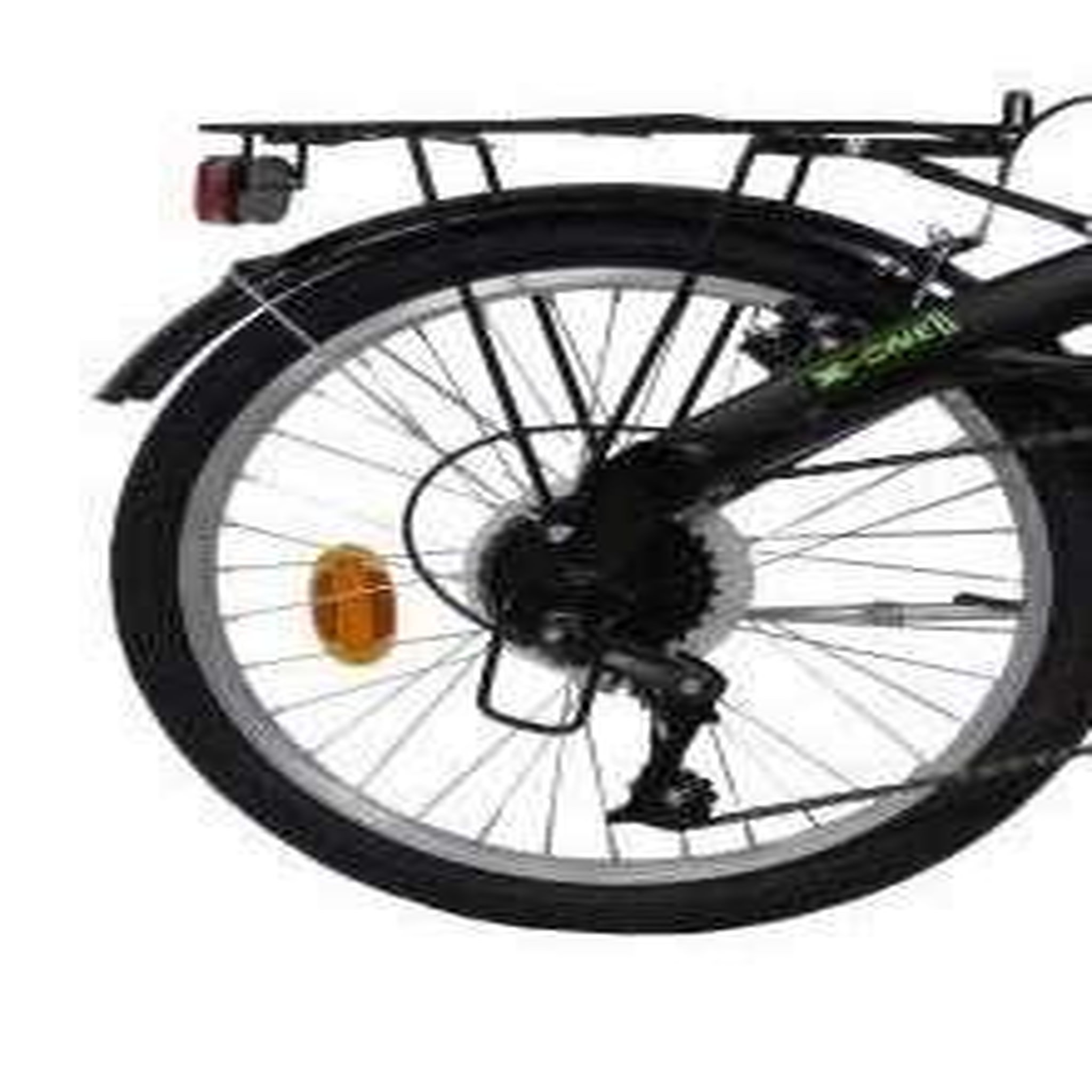 Voir la diapositive 2 : Vélo Pliant - Modèle 20'' Rigide Mixte Acier Pliant  Karma X-one - Fourche rigide - 6 vitesses - Dérailleur Shimano - Freins V-Brake