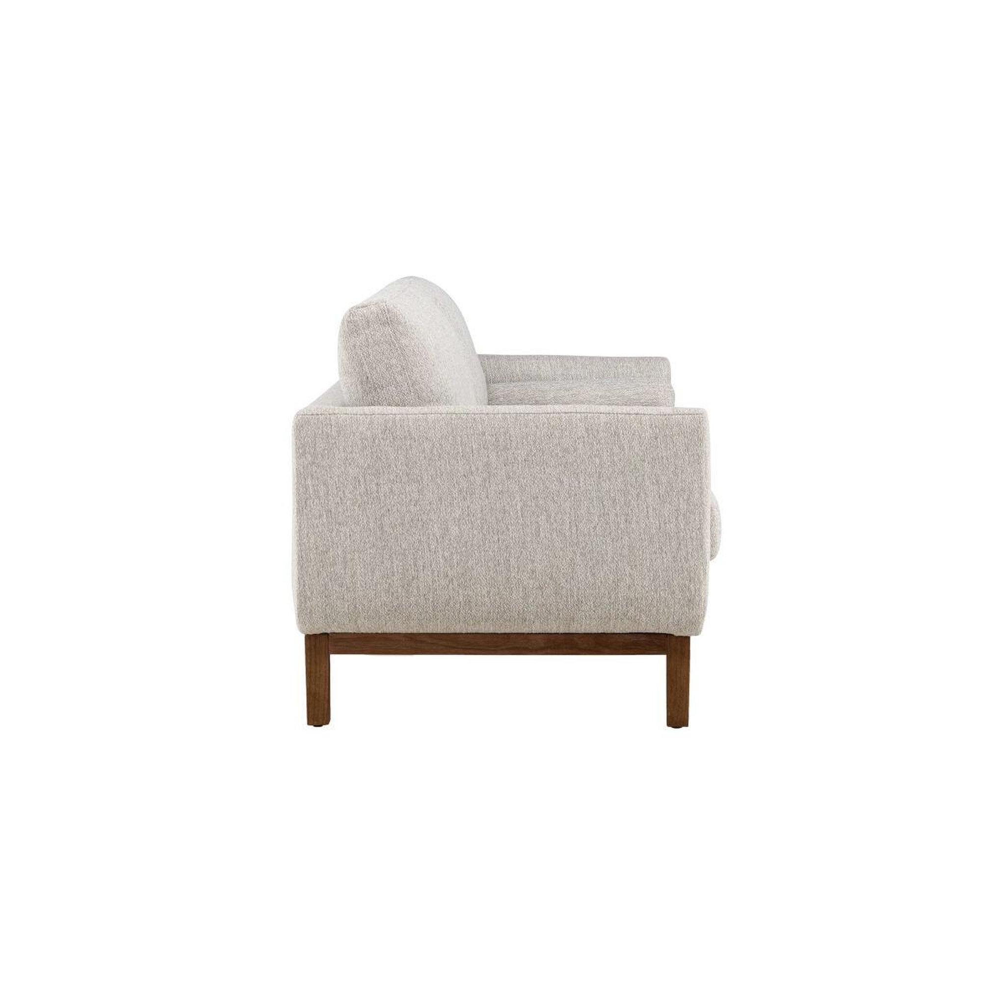 Voir la diapositive 3 : Paris Prix Canapé 3 places en tissu  olympos  214cm beige