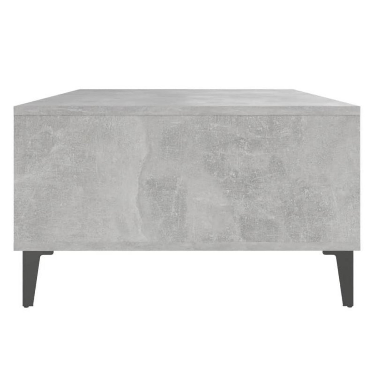 VIDAXL Table basse gris béton 103,5x60x35 cm bois d ingénierie