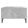 Voir la diapositive 6 : VIDAXL Table basse gris béton 103,5x60x35 cm bois d ingénierie