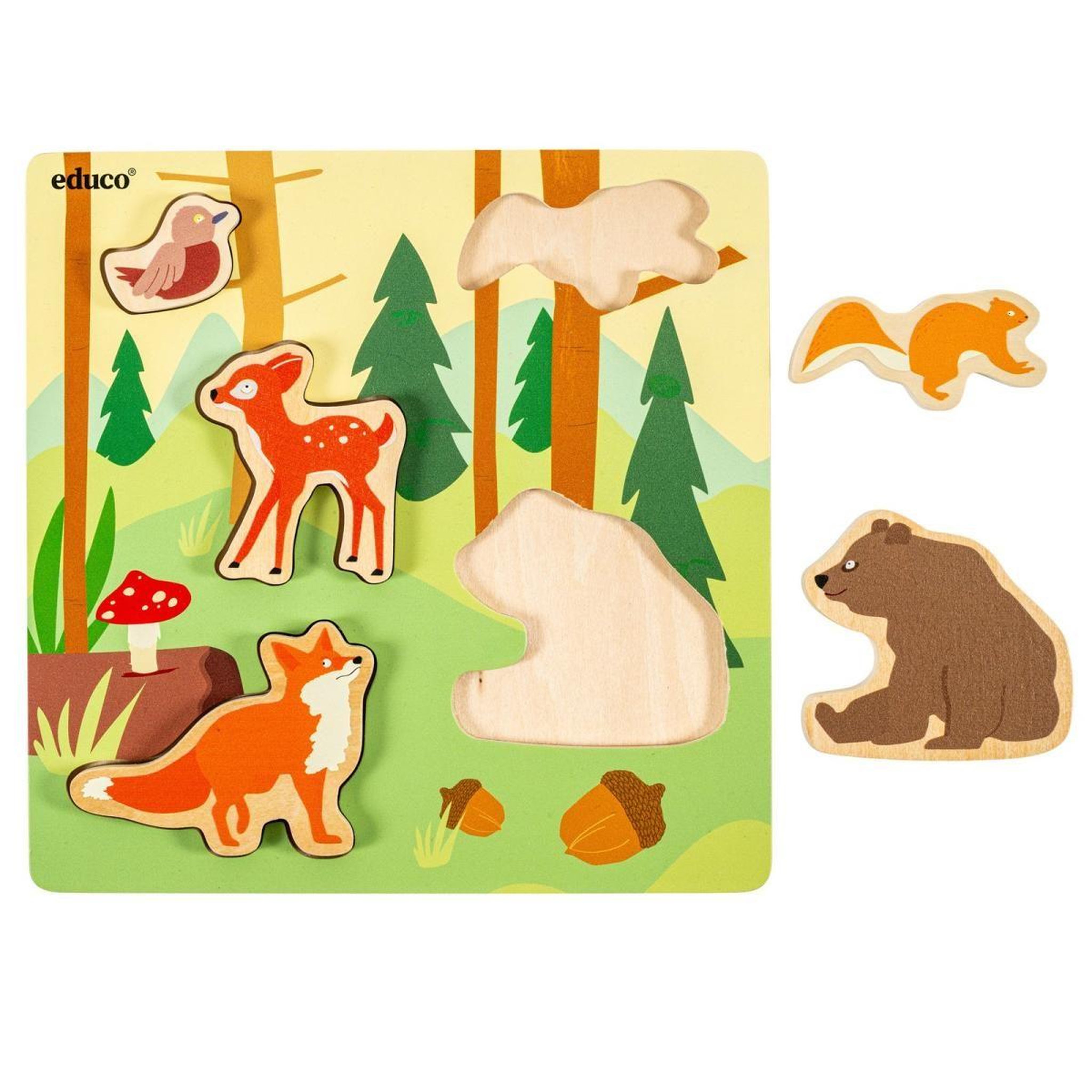 Voir la diapositive 4 : EDUCO Amis des Animaux - la Forêt