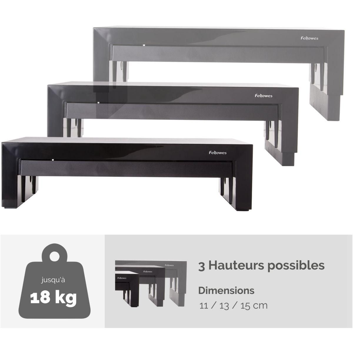 Fellowes Support écran Support Moniteur Designer Suites