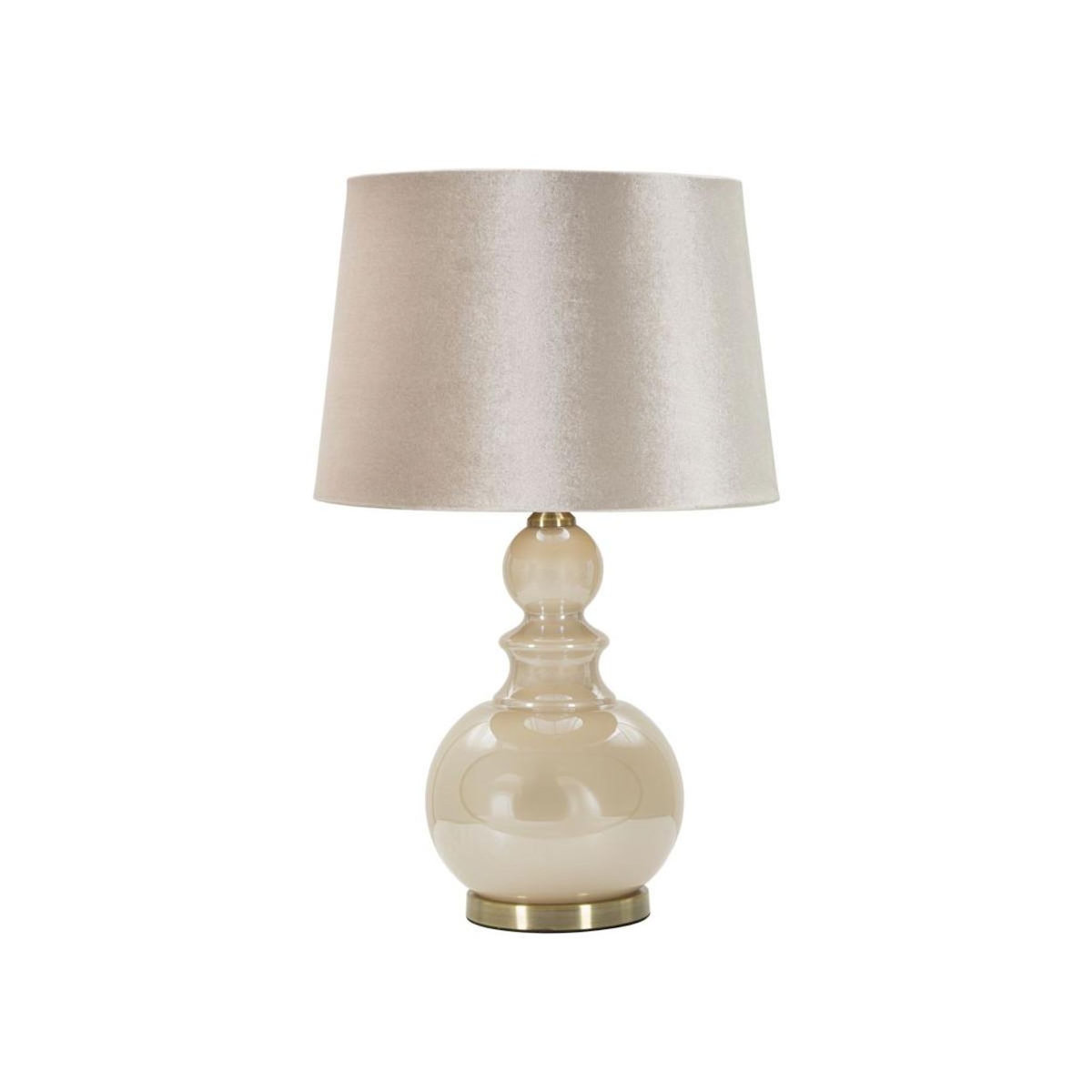 Paris Prix Lampe à Poser Design en Verre  Perly  61cm Pearl