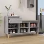 Voir la diapositive 3 : VIDAXL Armoire a chaussures Sonoma gris 102x36x60 cm Bois d'ingenierie