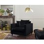 Voir la diapositive 2 : BEST MOBILIER Flamingo - fauteuil en velours