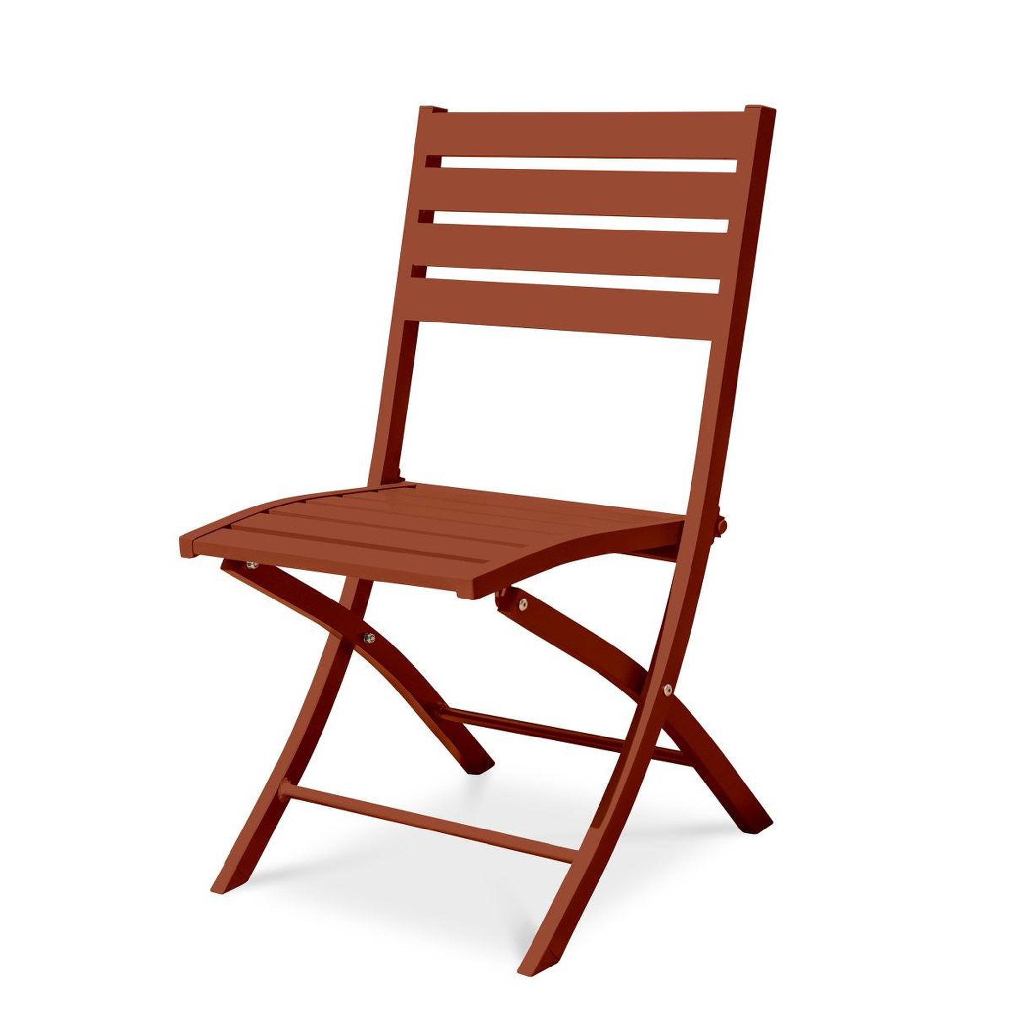 Voir la diapositive 2 : Paris Prix Chaise de jardin pliante  marius  82cm terracotta