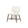 Voir la diapositive 5 : Paris Prix Fauteuil Design Bouclette  Midland  84cm Blanc