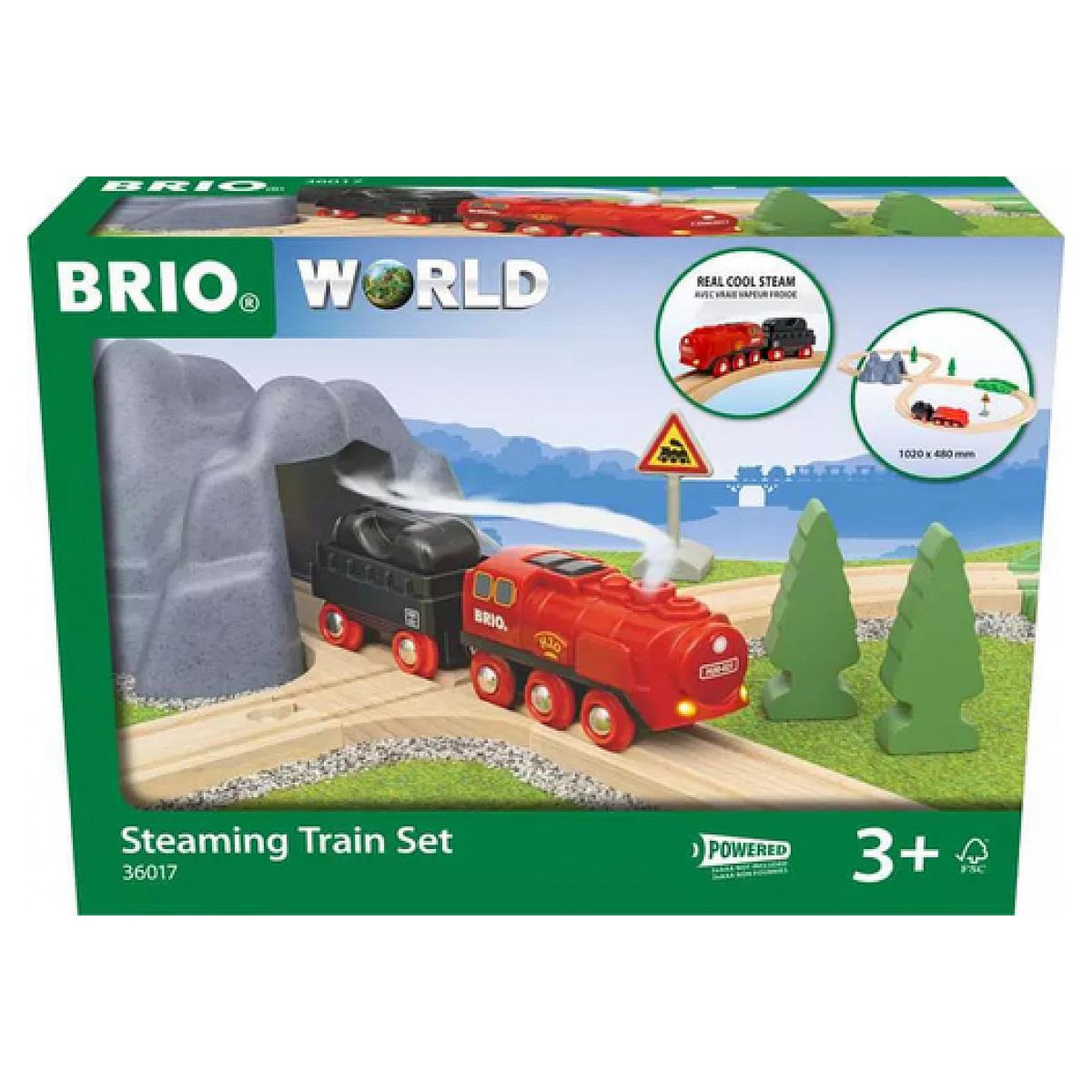 Voir la diapositive 1 : Brio 36017 Circuit locomotive a vapeur