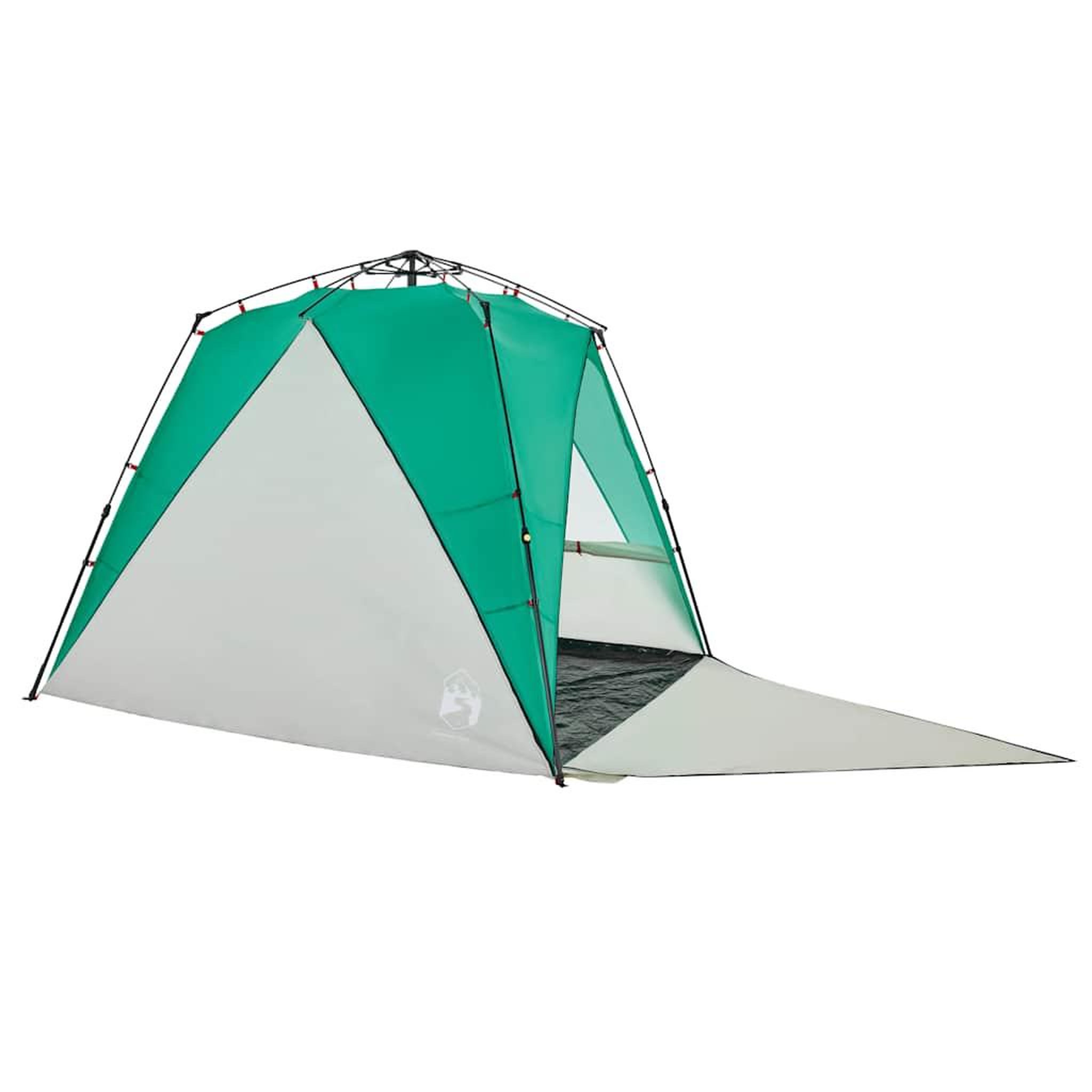 Voir la diapositive 4 : VIDAXL Tente de plage 4 personnes liberation rapide impermeable