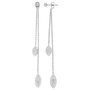 Voir la diapositive 1 : SC CRYSTAL Boucles d'oreilles SC Crystal ornées de Cristaux scintillants