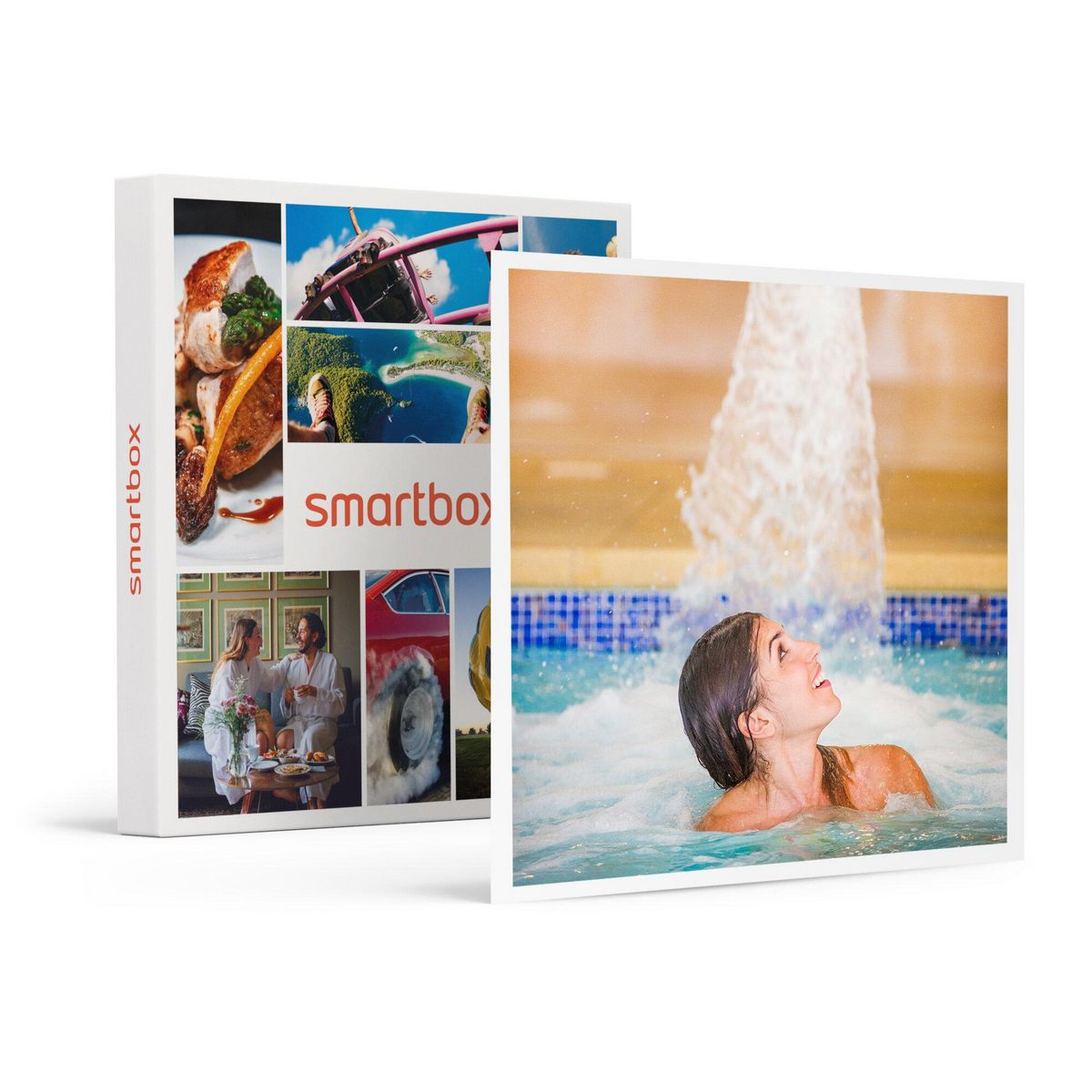 Smartbox Pause bien-être de 3h dans un spa thermal avec espace thermoludique et 3 soins près de Dax - Coffret Cadeau Bien-être