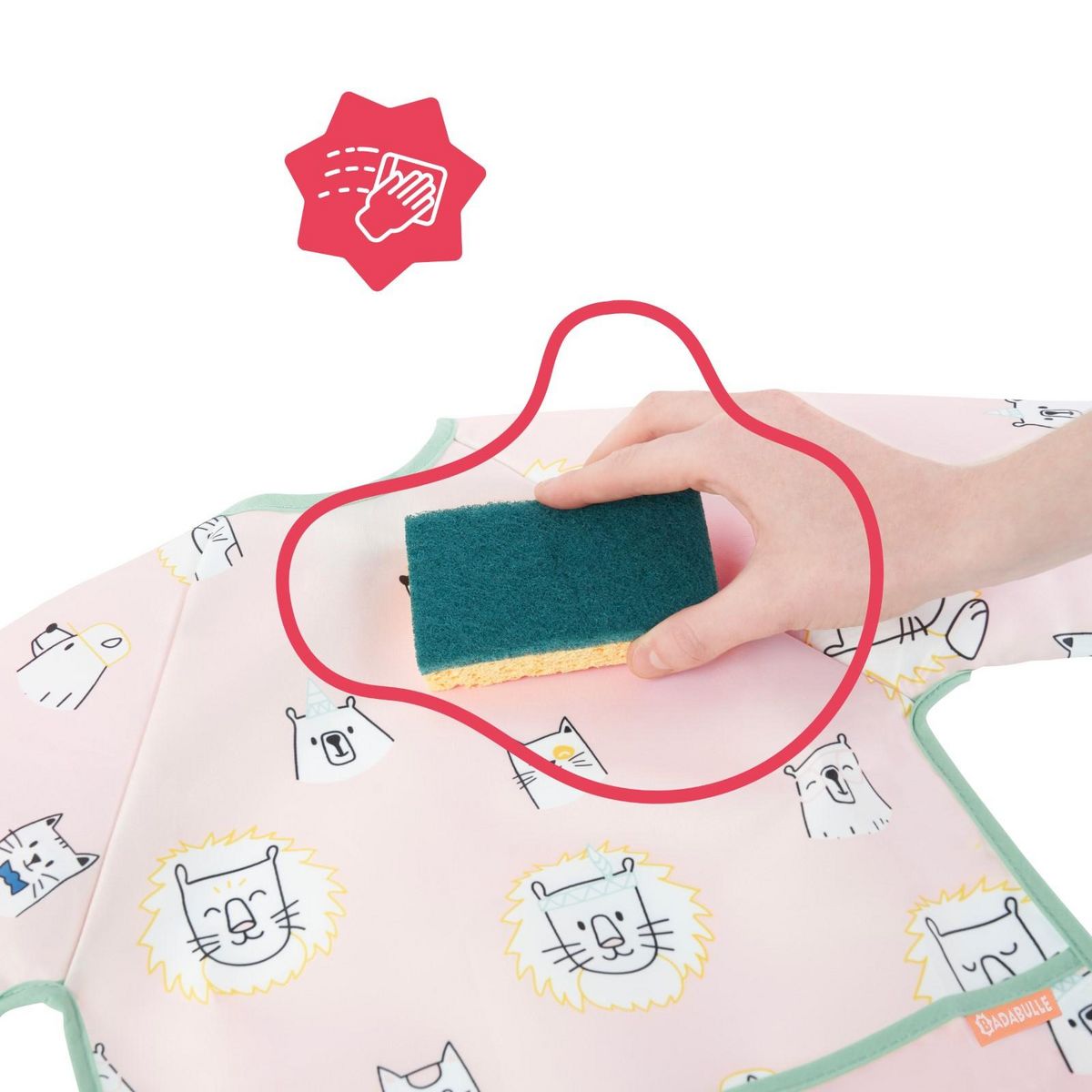 BADABULLE SLEEVES BIBS