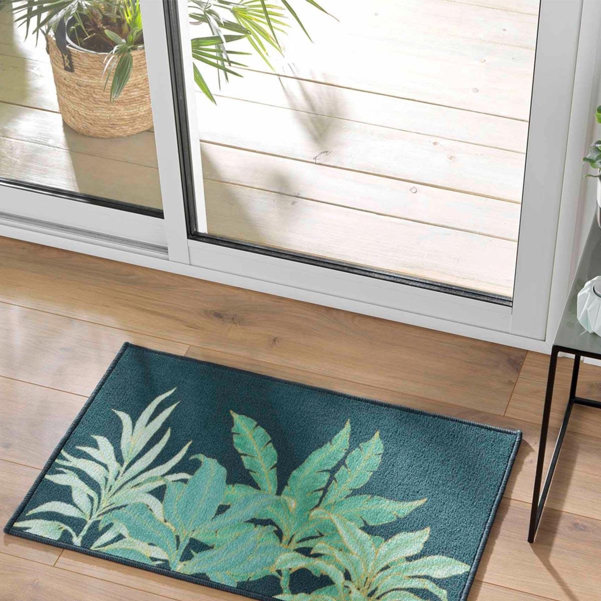 Voir la diapositive 4 : Douceur d'Intérieur Tapis déco imprimé  vayana  50x80cm vert